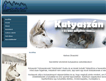 Tablet Screenshot of kutyaszan.hu